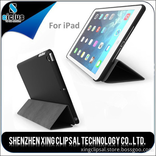 Top Selling Products in Alibaba, Folding Leather Tablet Stand Case for ipad mini